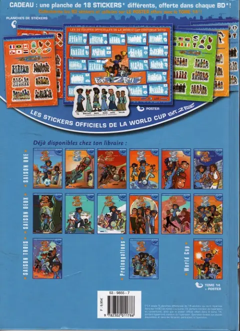 Verso de l'album Foot 2 rue Tome 11 Coups bas