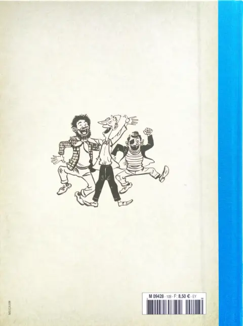 Verso de l'album Les Pieds Nickelés - La collection Tome 108 Les Pieds Nickelés ne veulent pas se faire rouler
