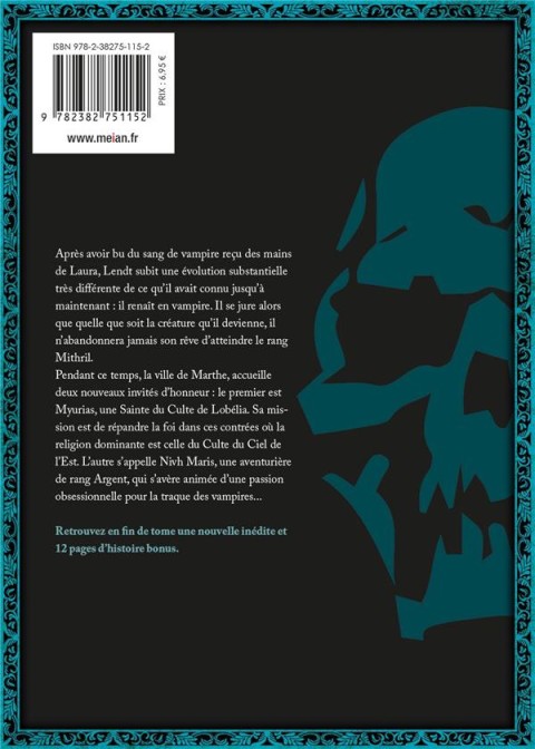 Verso de l'album The Unwanted Undead Adventurer Tome 7