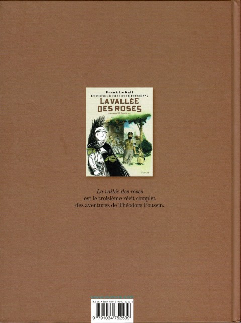 Verso de l'album Théodore Poussin Récits complets 3 La Vallée des roses
