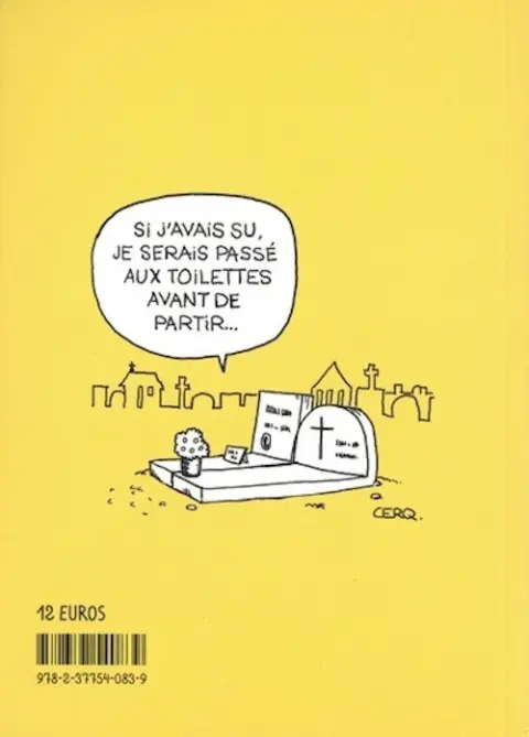 Verso de l'album La fête du strip Sexe, drogue et déambulateur