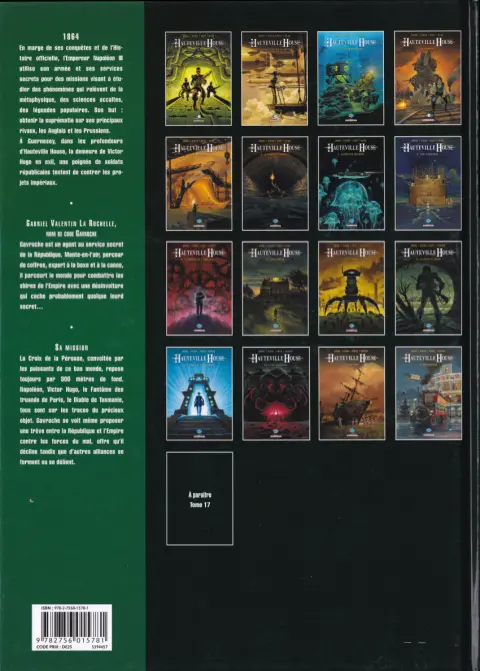 Verso de l'album Hauteville House Tome 6 Le Diable de Tasmanie