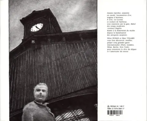 Verso de l'album Chroniques ferroviaires