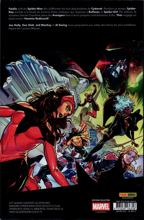 Verso de l'album Marvel Comics (II) 20