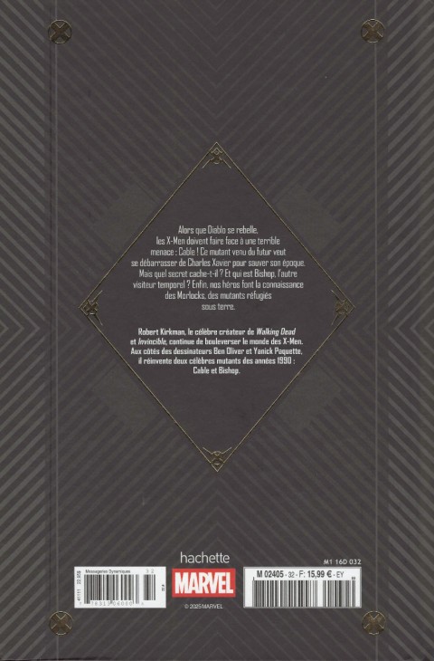 Verso de l'album Marvel Ultimate 32 Cable