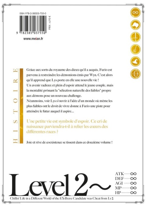 Verso de l'album Chillin' life in a different world 12