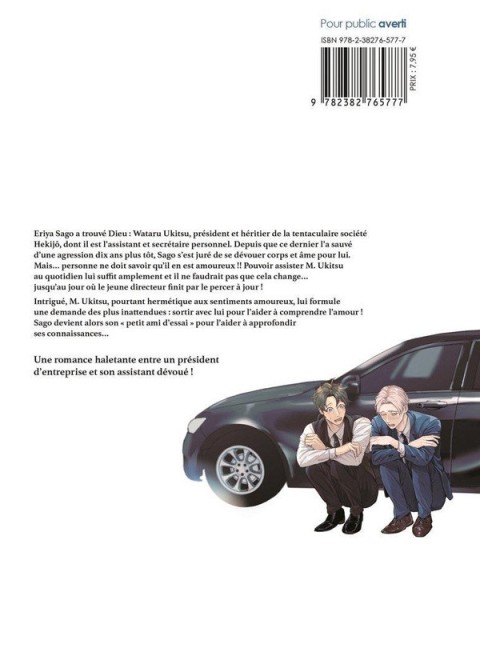 Verso de l'album Au service de Dieu