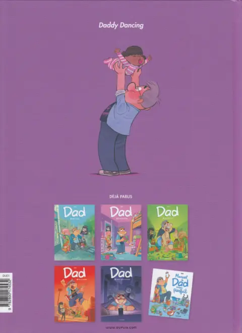 Verso de l'album Dad Tome 5 Amour, gloire et corvées