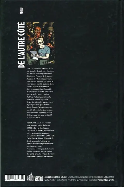 Verso de l'album De l'autre côté