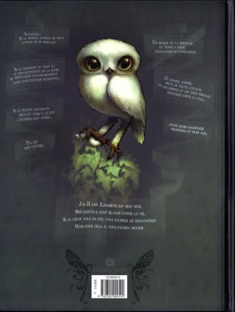 Verso de l'album End Tome 1 Élisabeth