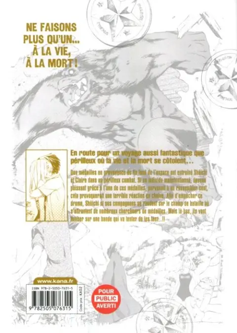 Verso de l'album Gleipnir 5