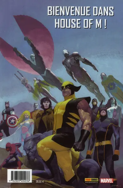 Verso de l'album House of M