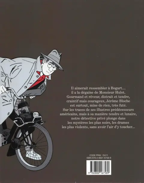 Verso de l'album Jérôme K. Jérôme Bloche L'Intégrale 4