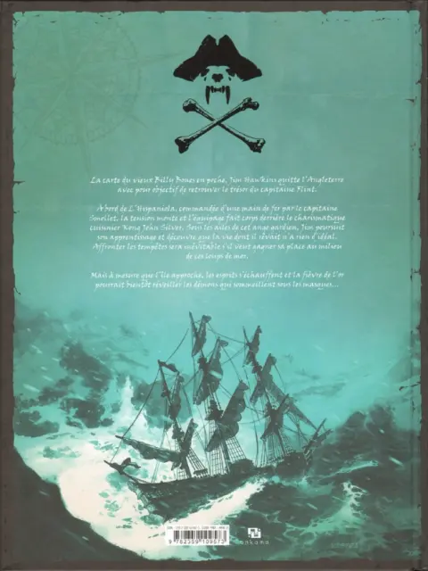 Verso de l'album Jim Hawkins Tome 2 Sombres héros de la mer
