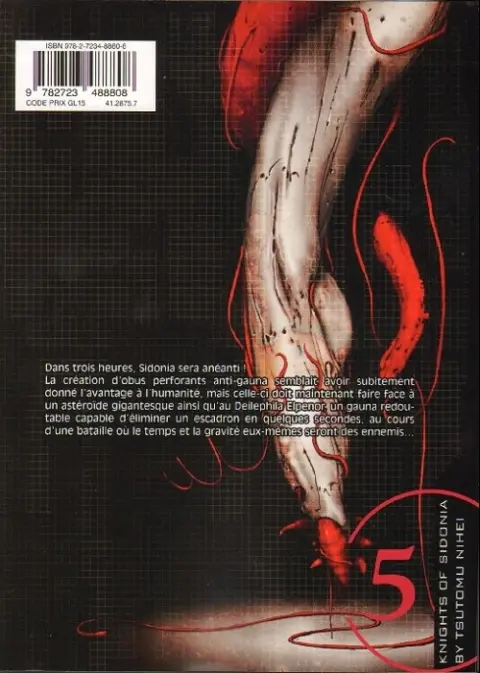 Verso de l'album Knights of Sidonia 5