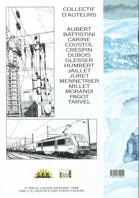 Verso de l'album Agathe et Lucas Le mystérieux voyageur
