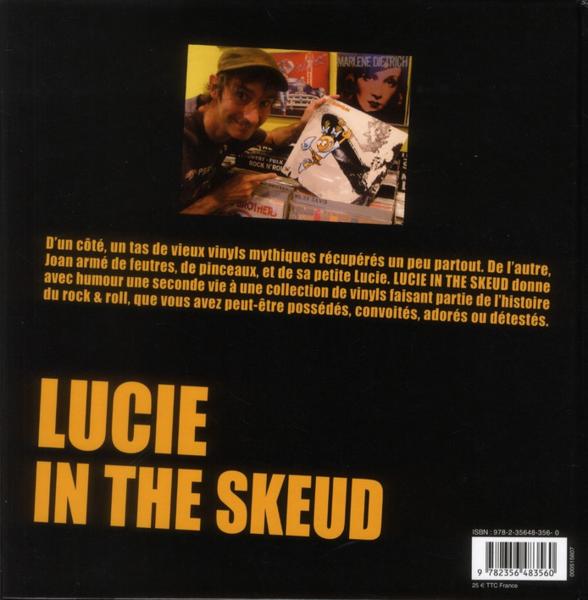 Verso de l'album Lucie in the Skeud