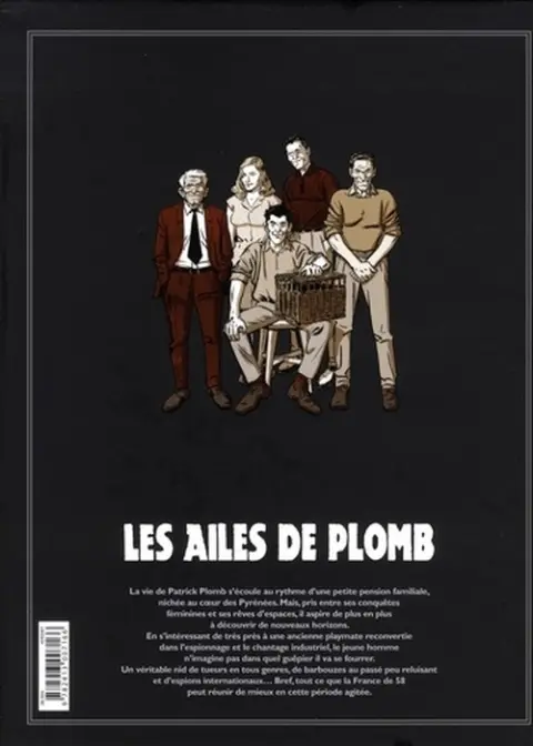 Verso de l'album Les Ailes de Plomb L'Intégrale Tomes 1 à 3