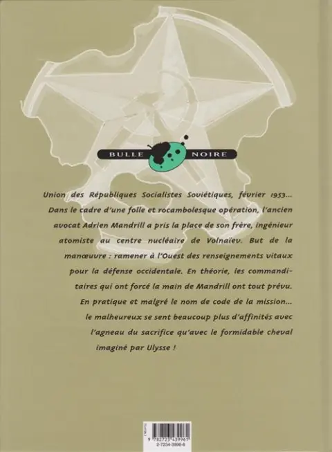 Verso de l'album Mandrill Tome 6 Le cheval de Troie