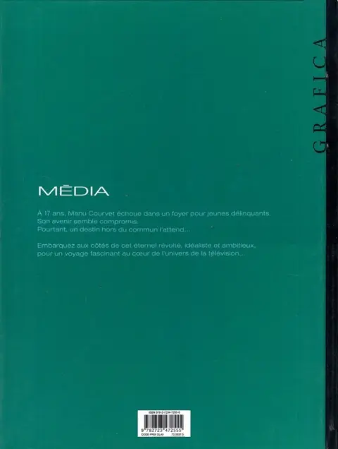Verso de l'album Média Tome 1 L'idéaliste