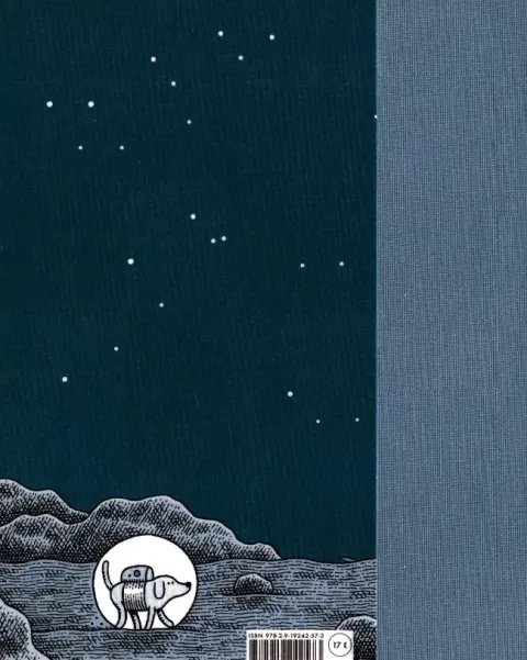 Verso de l'album Police lunaire