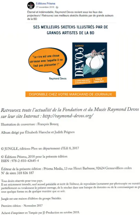 Autre de l'album Raymond Devos