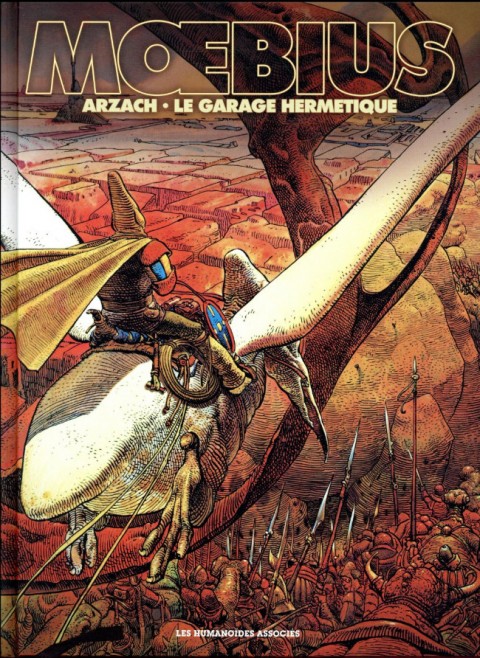 Couverture de l'album Arzach Moebius : Arzach & Le Garage hermétique