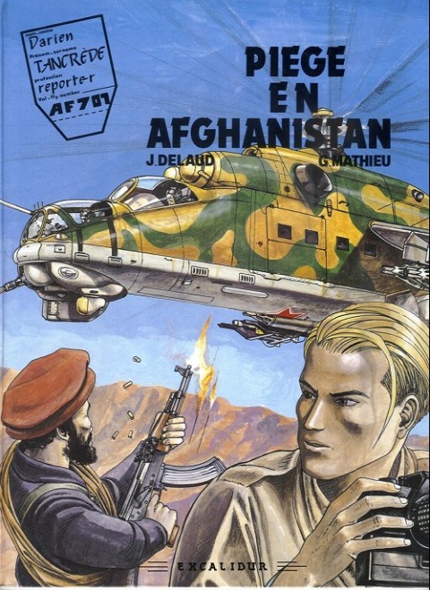 Couverture de l'album Une aventure de Tancrède Piège en Afghanistan