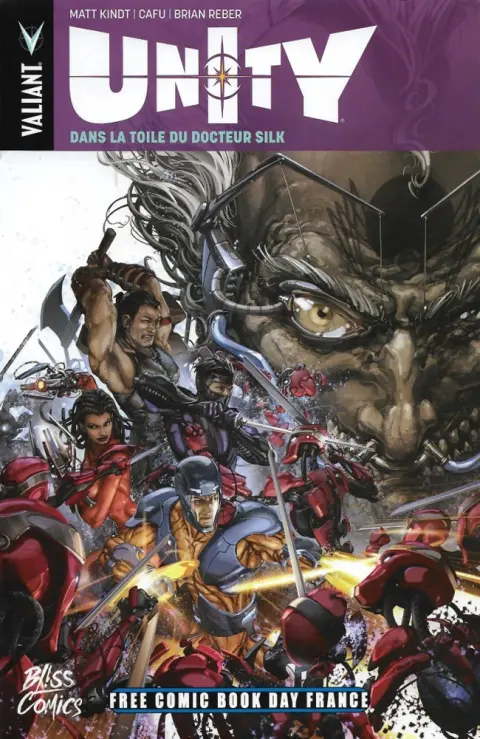 Unity Tome 2 Dans la toile du Docteur Silk
