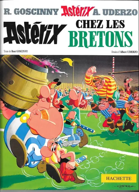 Couverture de l'album Astérix Tome 8 Astérix chez les Bretons