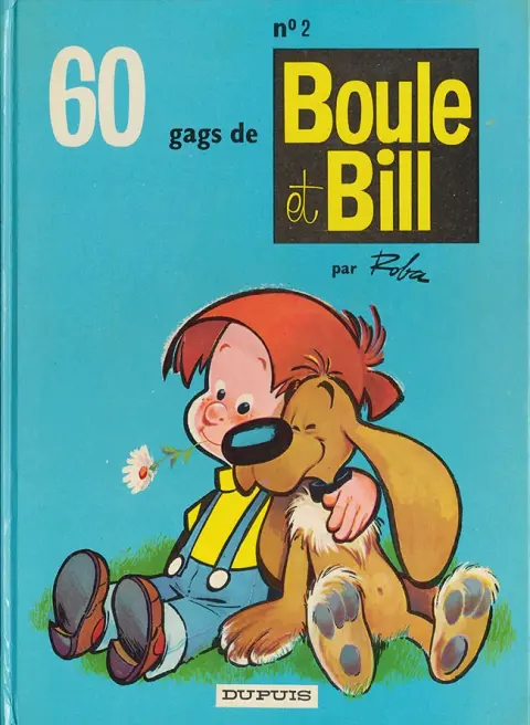 Couverture de l'album Boule & Bill Tome 2 60 gags de Boule et Bill