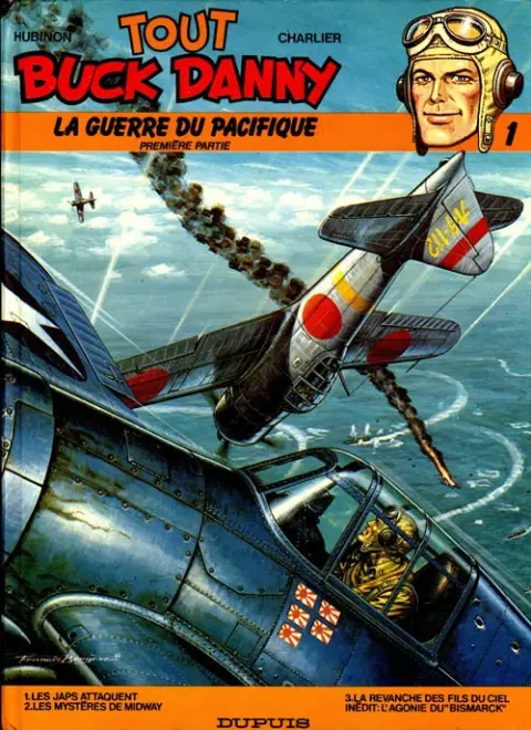 Couverture de l'album Tout Buck Danny Tome 1 La guerre du Pacifique - Première partie