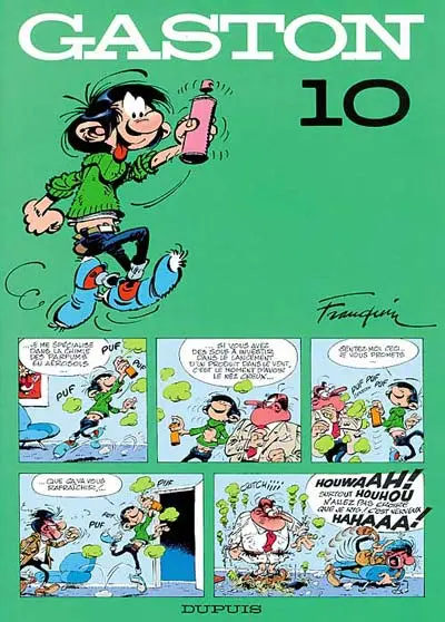 Couverture de l'album Gaston Tome 10 Édition spéciale 40e anniversaire