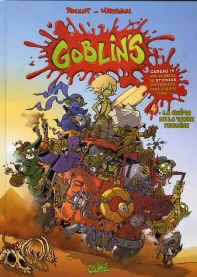 Couverture de l'album Goblin's Tome 4 La quête de la terre promise