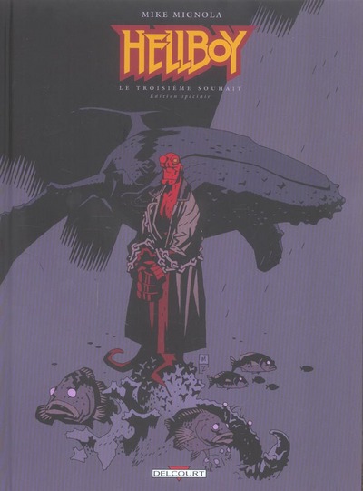 Couverture de l'album Hellboy Tome 7 Le troisième souhait
