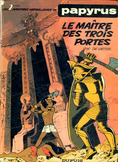Couverture de l'album Papyrus Tome 2 Le maître des trois portes