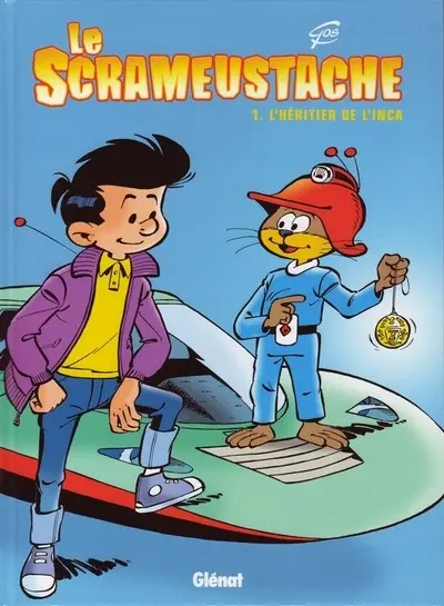 Couverture de l'album Le Scrameustache Tome 1 L'héritier de l'Inca