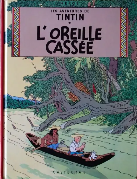 Couverture de l'album Tintin Tome 6 L'oreille cassée