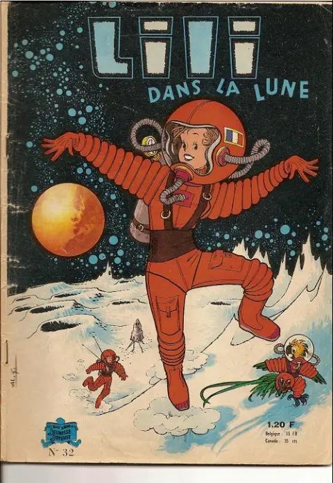 Lili Tome 32 Lili dans la lune