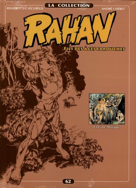 Couverture de l'album Rahan La Collection Volume 62 La Liane Magique