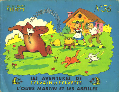 Couverture de l'album Sylvain et Sylvette Tome 36 L'ours Martin et les abeilles