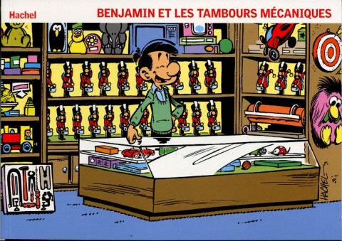 Couverture de l'album Benjamin Tome 7 Benjamin et les Tambours mécaniques / Benjamin en de Trommelaartjes