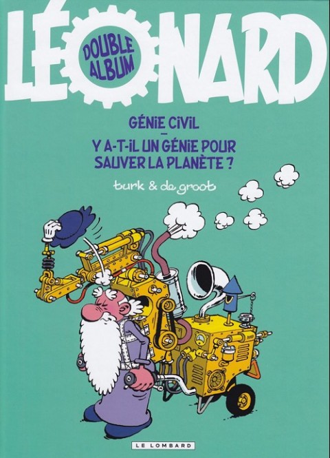 Couverture de l'album Léonard Diptyque Génie civil / Y a-t-il un génie pour sauver la planète ?
