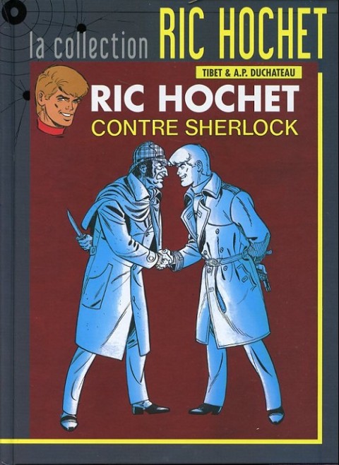 Couverture de l'album Ric Hochet La collection Tome 44 Ric Hochet contre Sherlock