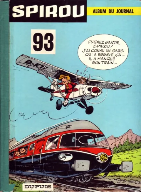 Le journal de Spirou Album N° 93