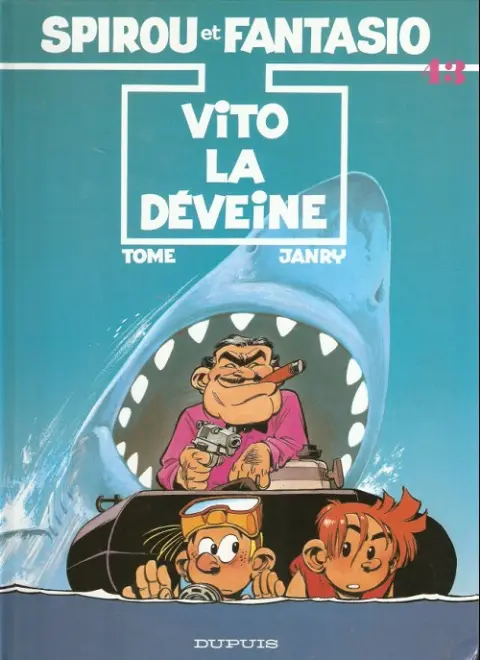 Couverture de l'album Spirou et Fantasio Tome 43 Vito la déveine