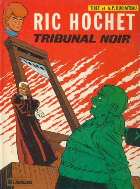 Couverture de l'album Ric Hochet Tome 32 Tribunal noir
