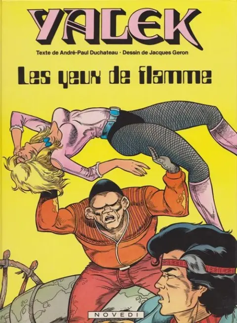 Couverture de l'album Yalek Tome 15 Les yeux de flamme