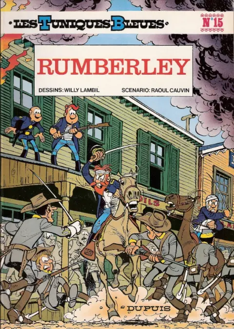 Couverture de l'album Les Tuniques Bleues Tome 15 Rumberley