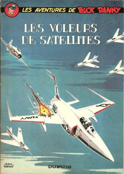 Couverture de l'album Buck Danny Tome 30 Les voleurs de satellites